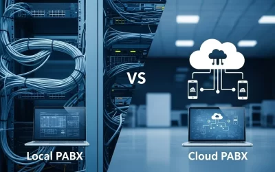 Qual a diferença entre PABX na nuvem e local: guia técnico definitivo